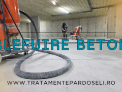 Slefuire pardoseli beton